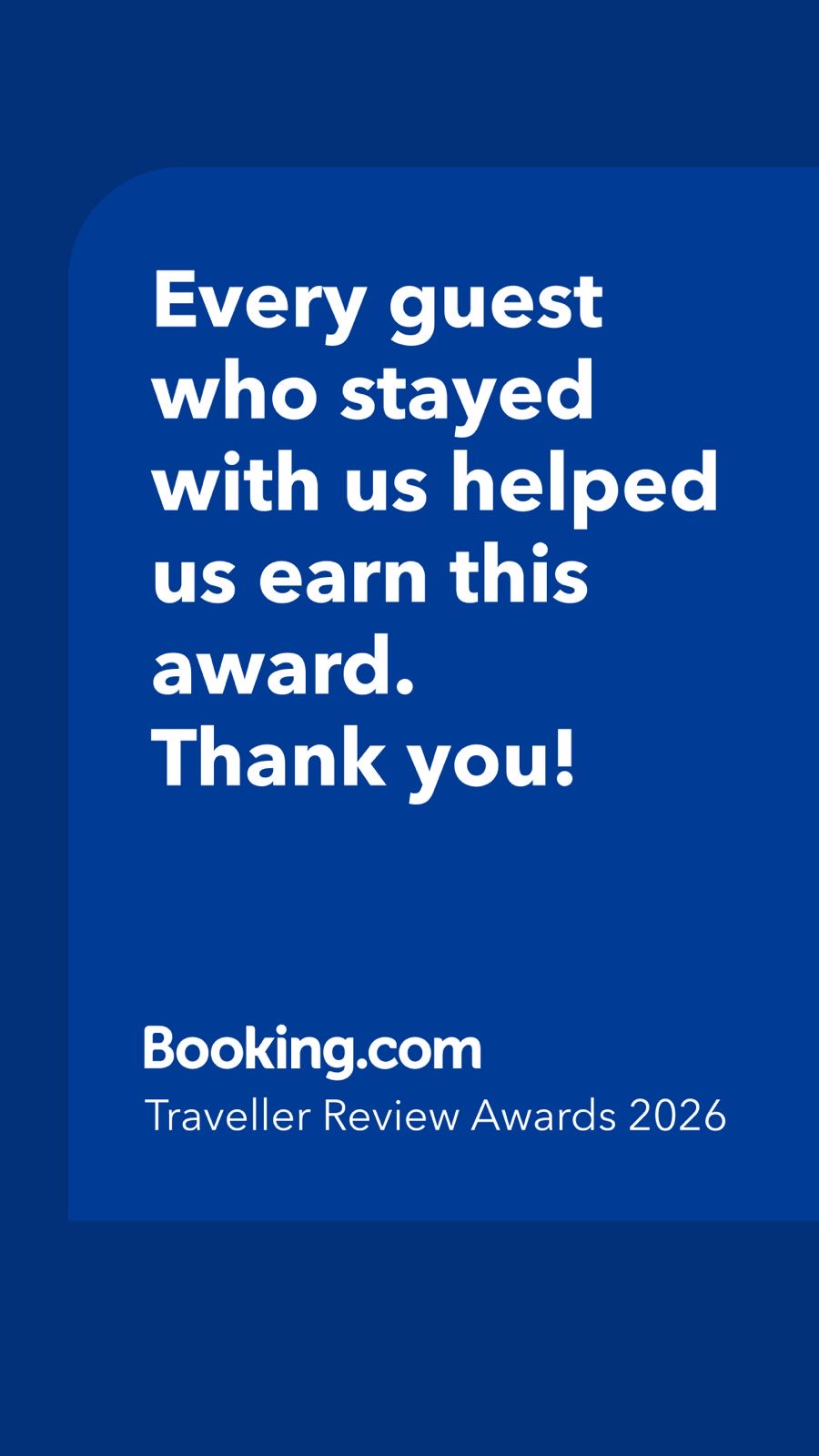 Booking awards